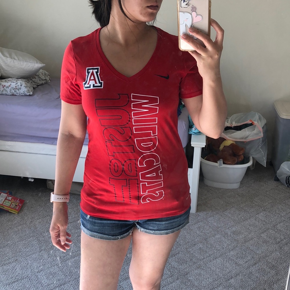 UA university of Arizona Nike tee dri-fit